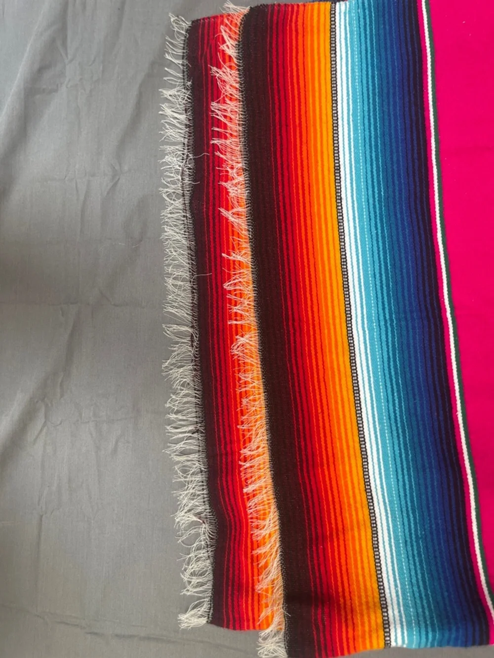 Traditional Mexican Serape Blanket